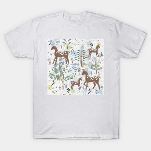 Deers T-Shirt by Countryside